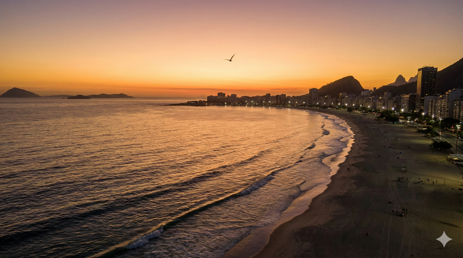 avião cai em copacabana